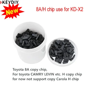 5шт/10шт/20шт Новейший чип KEYDIY 8A H чип-транспондер для Toyota copy H 8A для программатора KD-X2