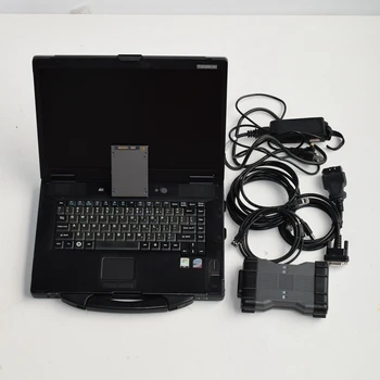 MB Star C6 SD Connect DOIP VCI Can Программное Обеспечение Мультиплексора SSD WIFI Ноутбук CF52 I5 8G Toughbook для Диагностического Инструмента Автомобиля Mercedes