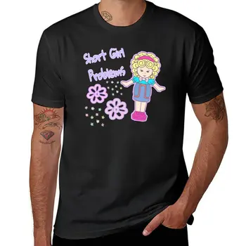 Новая Y2k эстетика Polly pocket short girl problems розовая футболка пользовательские футболки быстросохнущая футболка Футболки для мужчин хлопок