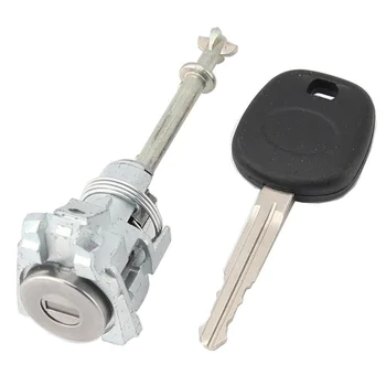 Система дверного замка автомобиля левый цилиндр дверного замка для Toyota corolla Детали цилиндра левого дверного замка Принесите ключ