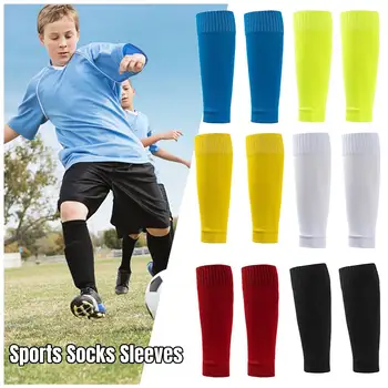 1 пара мужских щитков для ног, рукава, баскетбольные футбольные спортивные носки, щитки для голени, носки для икр, чехол для ног, носки-бандажи для ног.