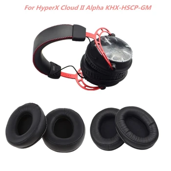 1 Пара Сменных Амбушюров, Детали Чехла для подушки, Подушечки для ушей, Подушка для Cloud II для Alpha KHX-HSCP-GM, Шумозащитная Накладка для ушей