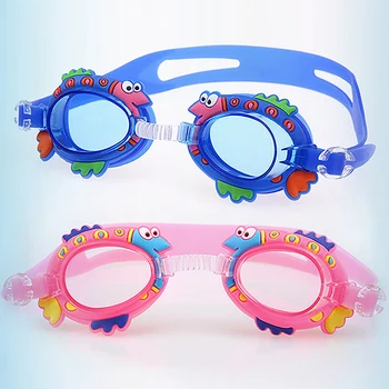 1 шт. детский мультфильм для плавания, профессиональные противотуманные детские очки для плавания, очки для плавания в воде, оптический бинокль, очки для плавания в бассейне