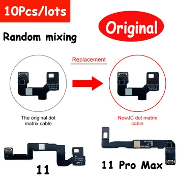 10 шт., оригинальный гибкий кабель для идентификации лица с точечной матрицей для iPhone X XS XR MAX 11 11Pro 12 12Pro Точечный проектор для чтения и записи, заменяющий кабель