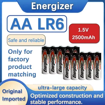 12шт Energizer Оригинальная Щелочная батарея NEWAA LR6 для фонарика, игрушек, весов, будильника с дистанционным управлением, 1,5 В сухого основного теста