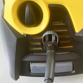 2 комплекта желто-серого цвета для Karcher K2 K3 K7 для мойки высокого давления и замены шланга C зажимом для подключения шланга к машине