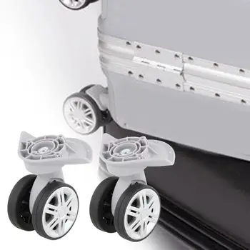 2 сменных багажных колеса, A19, вращение на 360 градусов, прочные универсальные колеса для тяжелых условий эксплуатации, поворотные ролики для чемодана