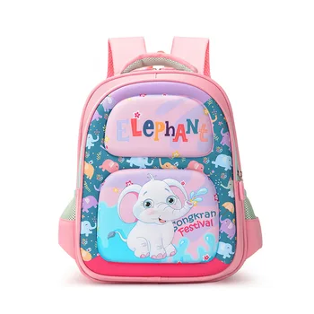 2023 Детский школьный рюкзак, школьные сумки с милыми мультяшными животными для девочек, портативный рюкзак для учеников начальной школы Little Gril