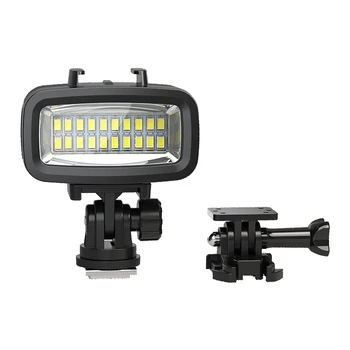 20LED Портативный заполняющий светильник для дайвинга, наружное освещение для фотосъемки вживую для камеры Gopro