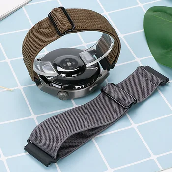 22 мм Нейлоновый Ремешок для Samsung Galaxy Watch 3 45 мм/huawei watch GT2 46 мм/Gear S3 Ремешок для часов Браслет Ремешок для Amazfit GTR 47 мм