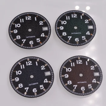 28,5 мм Градиентный цветной циферблат Подходит для часов с механизмом NH35 NH36 Аксессуары для часов