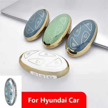 5 7 Кнопок Автомобильного Пульта Дистанционного Управления Чехол для Hyundai Grandeur GN7 Kona Ev IONIQ 6 New Prix SX2 Protector Shell Автомобильные Аксессуары