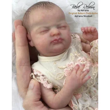 9 дюйм(ов) ов) Мини Размер Reborn Bebe Doll Kit Маленькая Мышь Неокрашенные Пустые Части Куклы-Младенца DIY Незаконченные Куклы bebe reborn