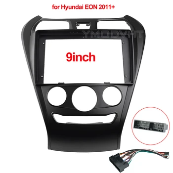 9-дюймовая панель автомобильного радиоприемника для Hyundai EON 2011 + DVD Стерео комплект отделки приборной панели Рамка для установки GPS-навигации Рамка