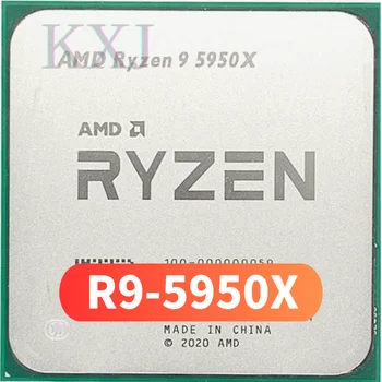 AMD Ryzen 9 5950X R9 5950X R9-5950X 3,4 ГГц 16 Ядер 32 потока процессора Процессор 7 Нм L3 = 64 М 100-000000059 Сокет AM4