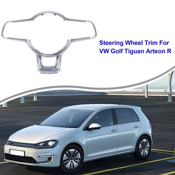 AU04 -Накладка Рулевого Колеса Автомобиля Для VW Golf Tiguan Arteon R