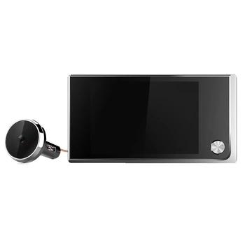 C01 3,5-дюймовый цифровой ЖК-дисплей 120-градусный глазок для фото-визуального мониторинга Электронная камера Дверной звонок Камера