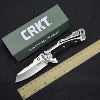 CRKT 5190 Складной нож для кемпинга на открытом воздухе, Портативная самооборона, складной нож, острый нож высокой твердости, нож для выживания в дикой природе