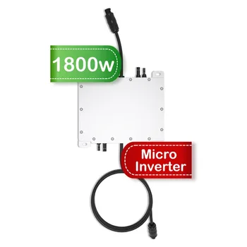 Deye SUN1800G3-EU-230 Цена на сетку Solar Добавить для сравнения Поделиться Микроинвертор Solar 1800W on Grid Inverter Micro