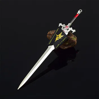 Final Fantasy XVI Модель оружия Clive Rosfield Slime Sword Мини-Катана Версия кобуры Металлического оружейного аксессуара Винтажная копия