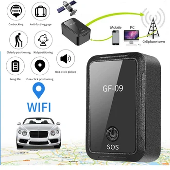 GF-07 GF-09 GPS-трекер для отслеживания автомобиля в режиме реального времени, ключ от автомобиля, домашние животные, мини-GPS-локатор, сообщение SIM-карты с сильным магнитным креплением