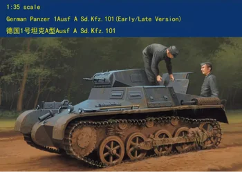 Hobbyboss 1/35 80145 Немецкий танк 1Ausf A Sd.Kfz.101 (ранняя/поздняя версия)