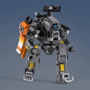 MOC building block сборочная модель робота Titanfall Q версия ion игрушка для мальчика ручной работы