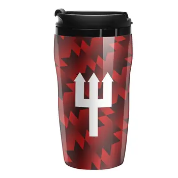 New United Retro Trident - красная / черная / белая дорожная кофейная кружка, набор кофейных чашек Cup Of Coffee