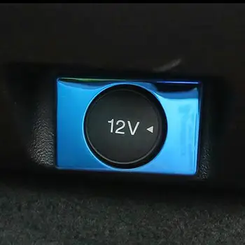 SBTMY Декоративная накладка из нержавеющей стали на панель зарядки прикуривателя в задней части автомобиля для ford focus MK4 2019