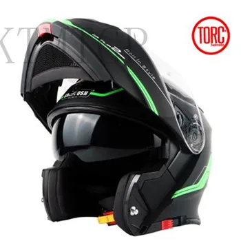 TORC мотоциклетный шлем ОТКИДНОЙ шлем мотоцикл мотокросс полнолицевой шлем capacete cascos para moto ECE T271 гоночный шлем