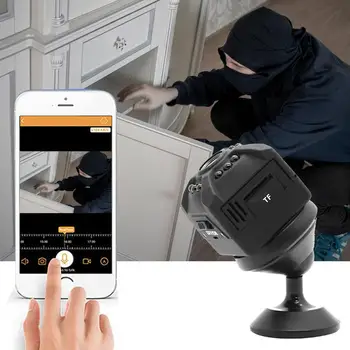 X5 Мини-Камера Высокого Разрешения WiFi Live Transmission APP Домашняя Камера Безопасности Ночного Видения Обнаружение Движения Портативная Камера