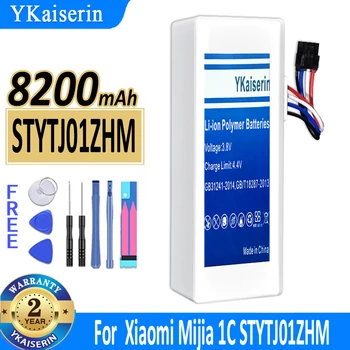 YKaiserin 8200mAh Аккумулятор Для Xiaomi Mijia 1C STYTJ01ZHM Робот-Пылесос Mop Cleaner Аксессуары И Запчасти Batterij