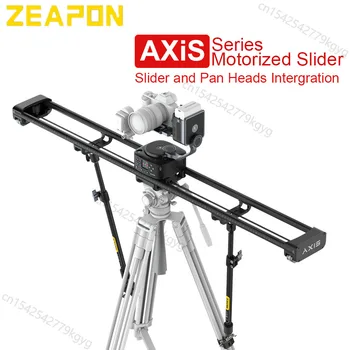 Zeapon AXIS 80 Pro, 100 Pro, 120 Pro, Панорамные головки, Многоосевой моторизованный слайдер, Слайд камеры из углеродного волокна, съемка с ЖК-экрана