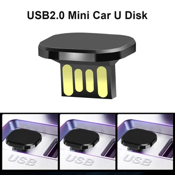 Авто Внедорожник автомобильный USB2.0 Мини-USB-накопитель флэш-диск ТВ Музыка Видео память USB-накопитель