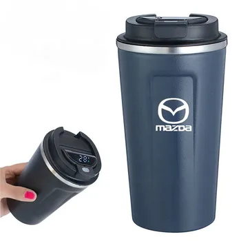 автомобильная кофейная чашка объемом 510 мл для Mazda 3 5 6 M6 Skyactiv CX-3 CX-5 CX5 CX8 Axela 6 Atenza Demio RX8 MX5 интеллектуальный дисплей температуры