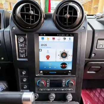 Автомобильное Радио Для Hummer H2 2002-2009 Android 12 Дюймов Экран Стерео Мультимедийный Плеер Carplay Android DPS 4G WIFI 8G + 256G Головное Устройство
