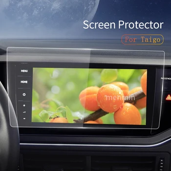 Автомобильные наклейки Carplay Защитная пленка для экрана VW Taigo 2023 Защитная пленка из закаленного стекла Навигационная принадлежность автомобиля