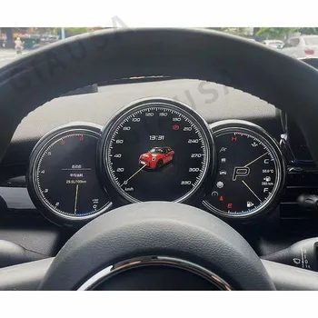 Автомобильный ЖК-цифровой кластер для BMW Mini Cooper 2014-2023, Приборная панель автомобильного радиоприемника, Кристаллическая панель, Виртуальный Спидометр в кабине