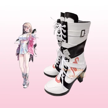 Аниме Nikke Evergarden Обувь для косплея Сапоги Comic Cos Сапоги для Comic Con Костюмы на Хэллоуин Обувь для женщин