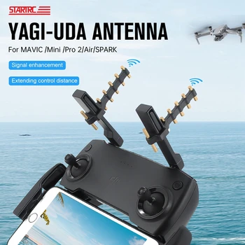 Антенна Yagi-uda для Дрона DJI Mavic Mini/2 Pro/Air/Spark с Дистанционным Управлением, Улучшающим Сигнал, Увеличивающим Дальность полета