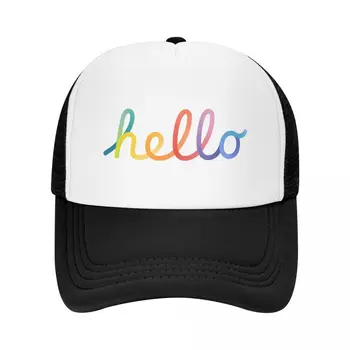 Бейсболка Hello - Mac с надписью Apple, Пушистая шляпа, прямая поставка, военная тактическая кепка, хип-хоп Шляпы, женские Мужские