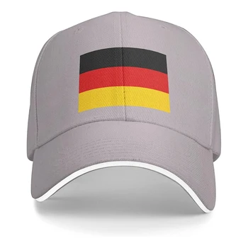 Бейсбольная кепка Унисекс с флагом Германии, подходит для мужчин и женщин, Регулируемая шляпа для папы, кепка-сэндвич-банкнота