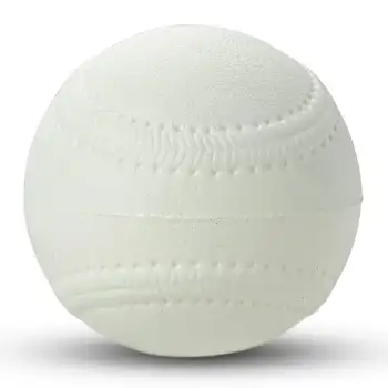 Бейсбольные мячи CHAMPRO из прочного пенопласта для питчинговых машин, белые, 12 упаковок