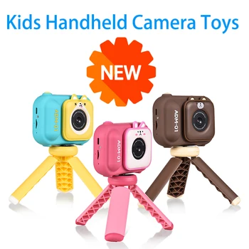 Беспроводная детская портативная цифровая камера, игрушки, детский видеомагнитофон 1080P HD, мультяшная видеокамера, обучающий подарок для девочек и мальчиков