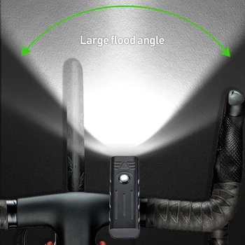 Велосипедный фонарь 10000 мАч USB перезаряжаемый 5000 люмен Велосипедная фара 6T6 LED Супер яркий фонарик передние фары и задний Задний фонарь