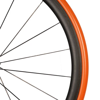 Внутренняя Трубка велосипеда 700x18-32 28g FV 65mm Хорошая Прочность Оранжевый Presta-Valve Ультралегкий Высокая Производительность Высокое Качество
