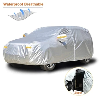 Водонепроницаемые автомобильные чехлы, наружный солнцезащитный чехол для зонта для внешнего автомобиля Terios Auvent Of Camping Car