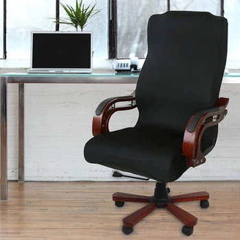 Водонепроницаемые эластичные чехлы для стульев, предотвращающие загрязнение, Вращающиеся Растягивающиеся Офисные компьютерные столы, чехлы для стульев, съемные чехлы