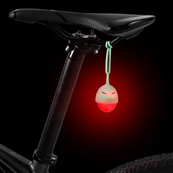 Водонепроницаемый велосипедный фонарь, прочный велосипедный фонарь, перезаряжаемый светодиодный задний фонарь для велосипеда высокой яркости, Водонепроницаемая мини-спинка сиденья для велосипеда