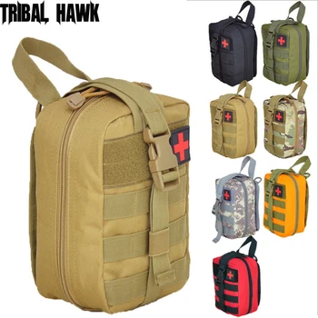 Военная сумка Molle, походная аптечка для выживания, поясная сумка, тактический медицинский пакет, аварийный рюкзак для путешествий на открытом воздухе